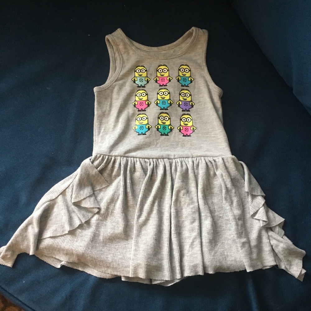 2t Despicable Me Minion tank top dress